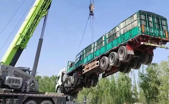 马鞍山道路脱困救援案例